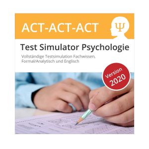 Psychologie Aufnahmetest Simulator